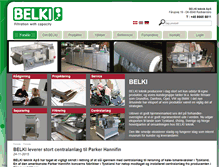 Tablet Screenshot of belki.dk